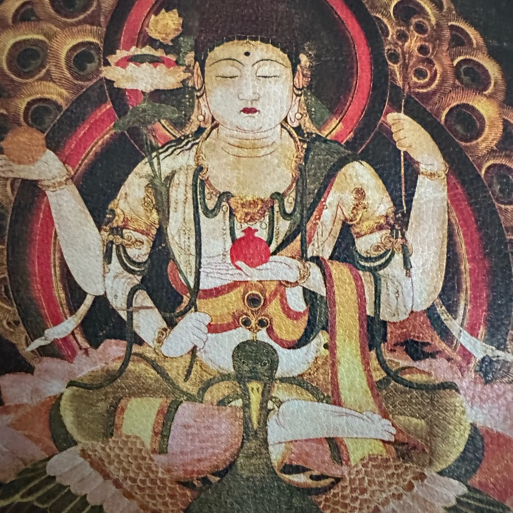 Fabulous ICON Los Angeles, Buddah purse w/ dust bag Snazzy Zen, Boho, Ca. Style - Picture 5 of 12